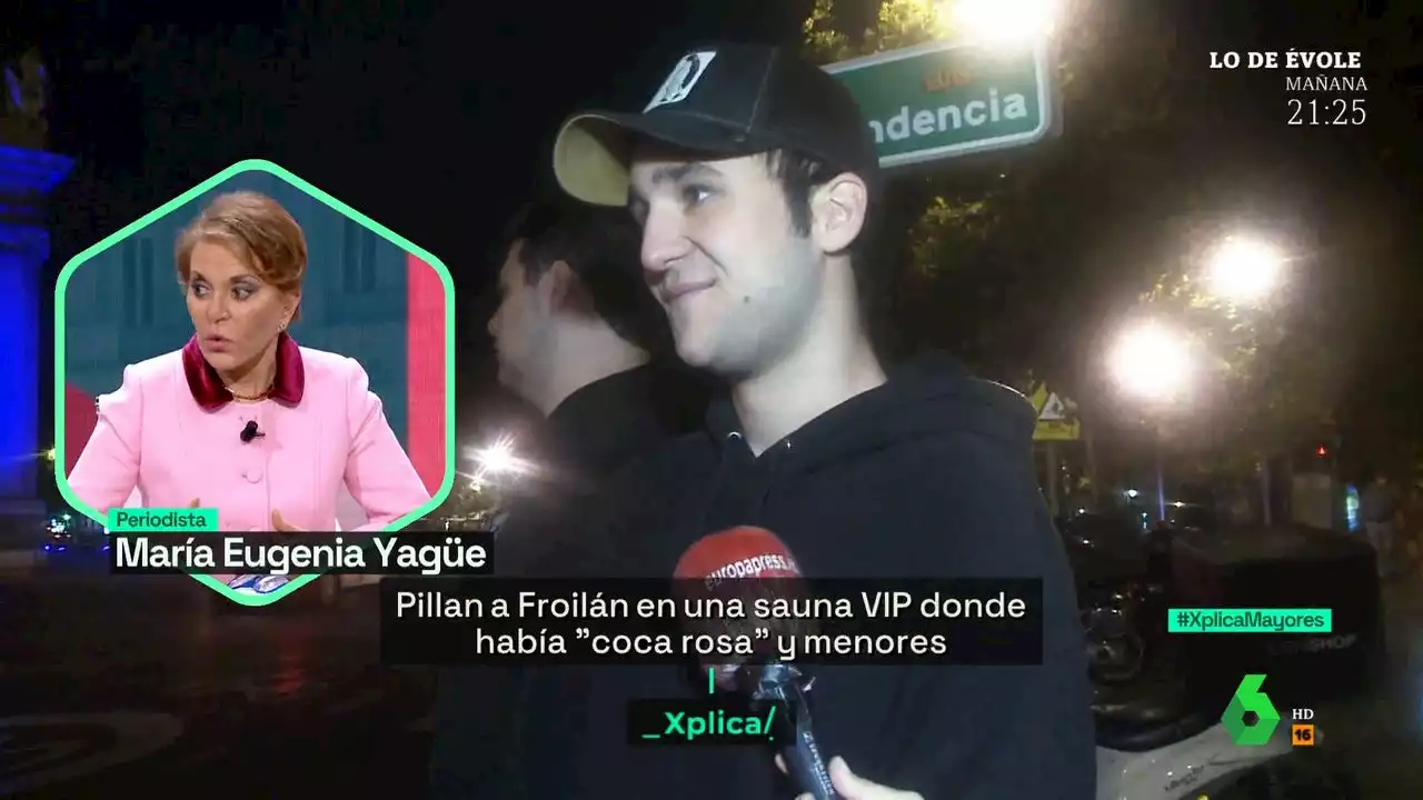 María Eugenia Yagüe y la 'preocupación' por Froilán: 'Tiene gente alrededor que crea un mundo que no es el más conveniente'