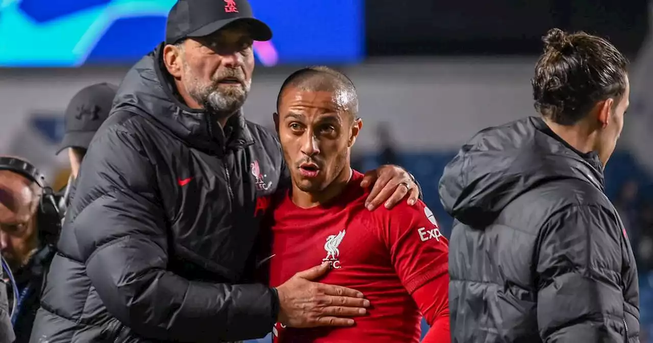 FC Liverpool: Klopp droht nächster Thiago-Schock!