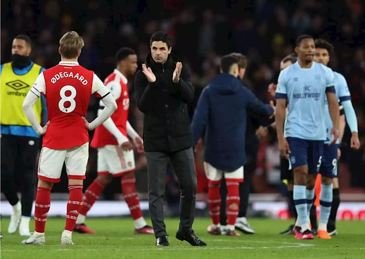 Soccer-Arteta questions officials for allowing Brentford equaliser