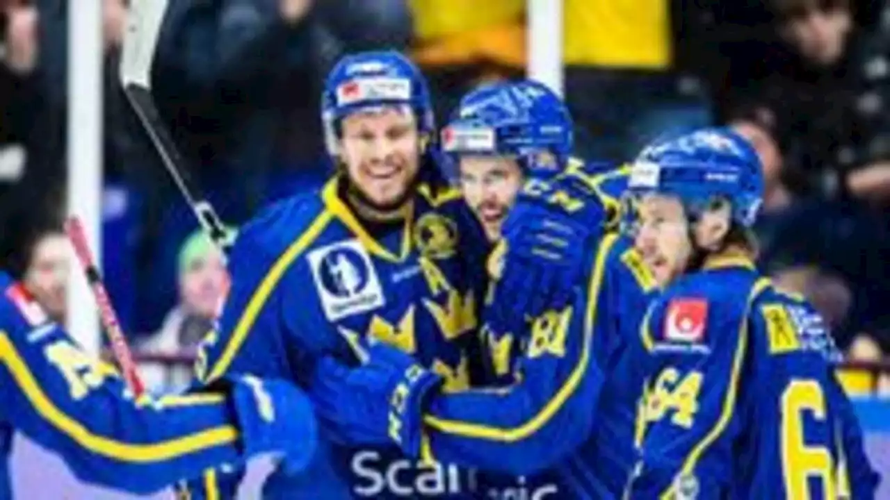 Ishockey: Tre Kronor slog Finland – tredje raka turneringssegern