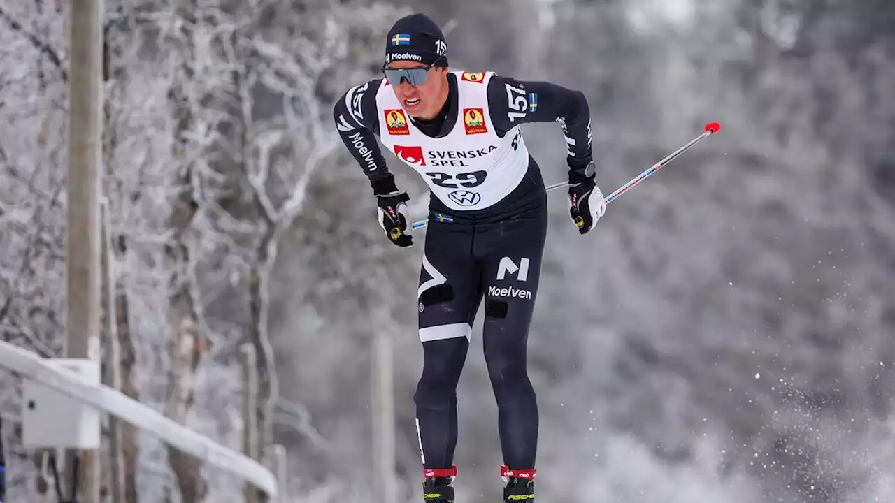 Längdskidor: Kasper Stadaas bröt Emil Perssons supersvit