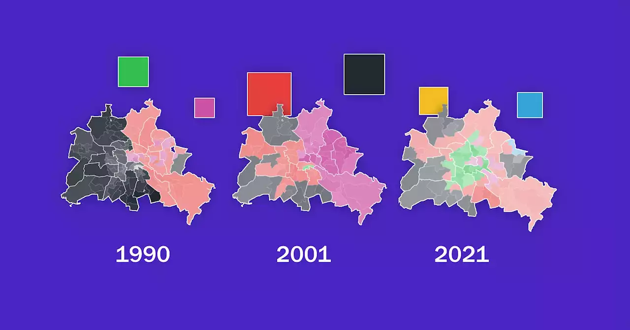 Berlin-Wahl 2023: Alle Ergebnisse nach Wahlkreisen und Stimmbezirken