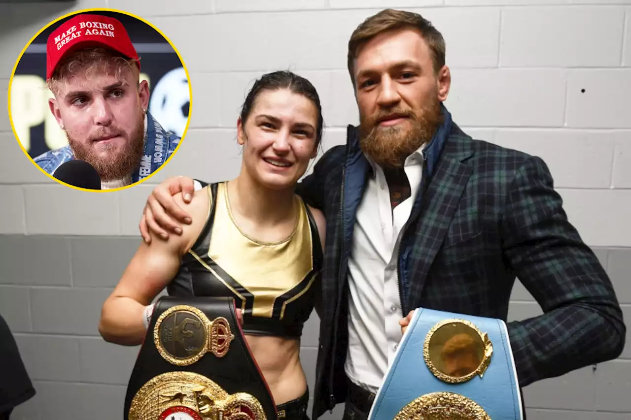 Jake Paul fears Conor McGregor's offer to Katie Taylor may have been 'drunken tweet'