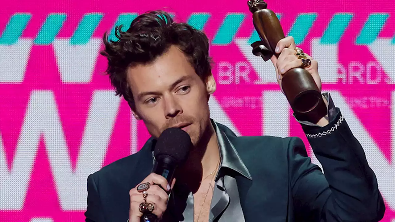 Harry Styles Dedicates BRIT Award to Female Artists Not Nominated, 'Well Aware of My Privilege'