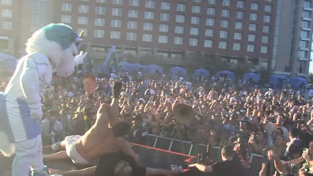 Mayhem At Rob Gronkowski's 'Gronk Beach', Fighting Mascots, All Out Debauchery!