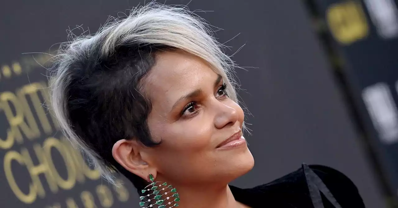 Halle Barry laughs off epic face plant by sharing viral meme of herself