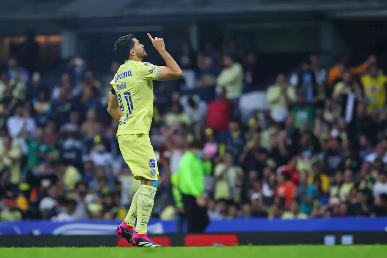 Henry Martín se mete al top 10 de goleadores del América