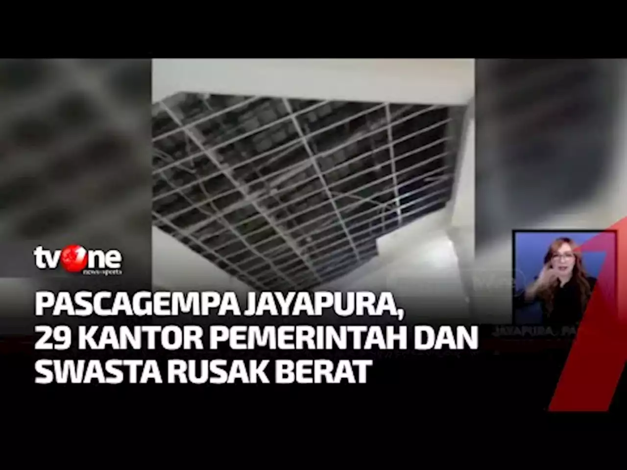 29 kantor Pemerintah & Swasta Rusak Diguncang Gempa M 5,4 - tvOne