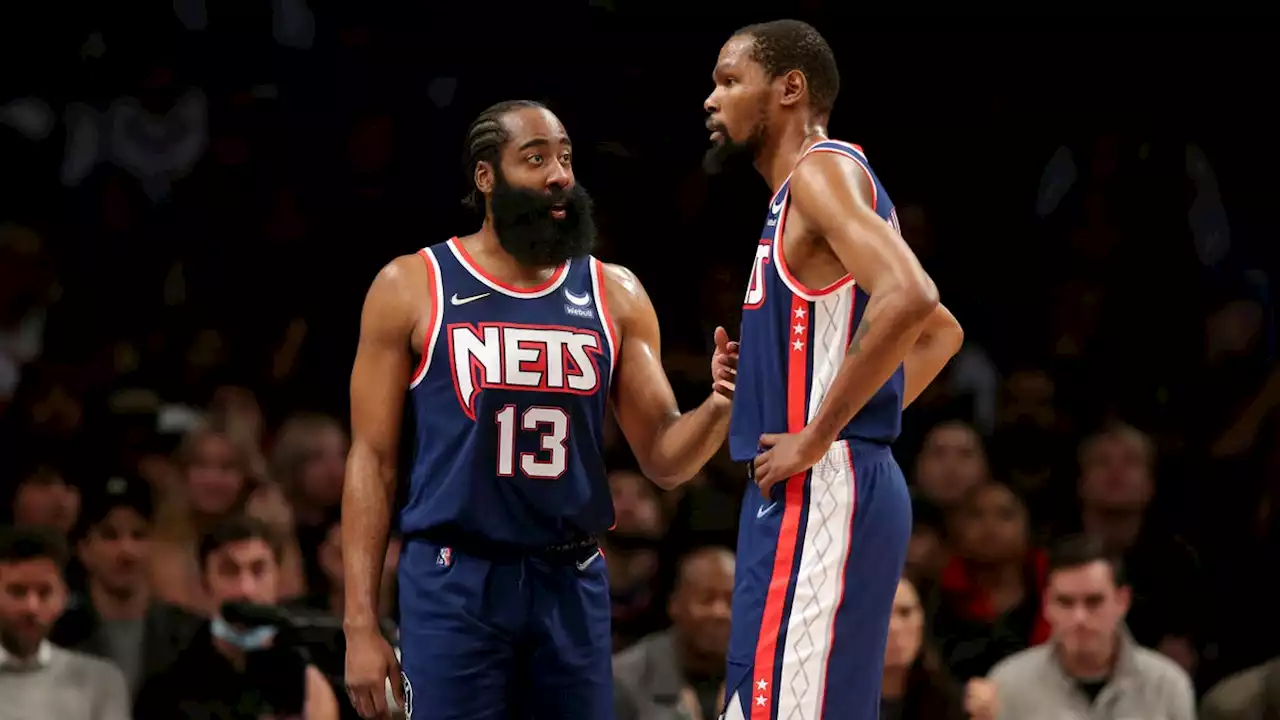 James Harden not surprised Kevin Durant, Kyrie Irving fled Nets' 'dysfunction'