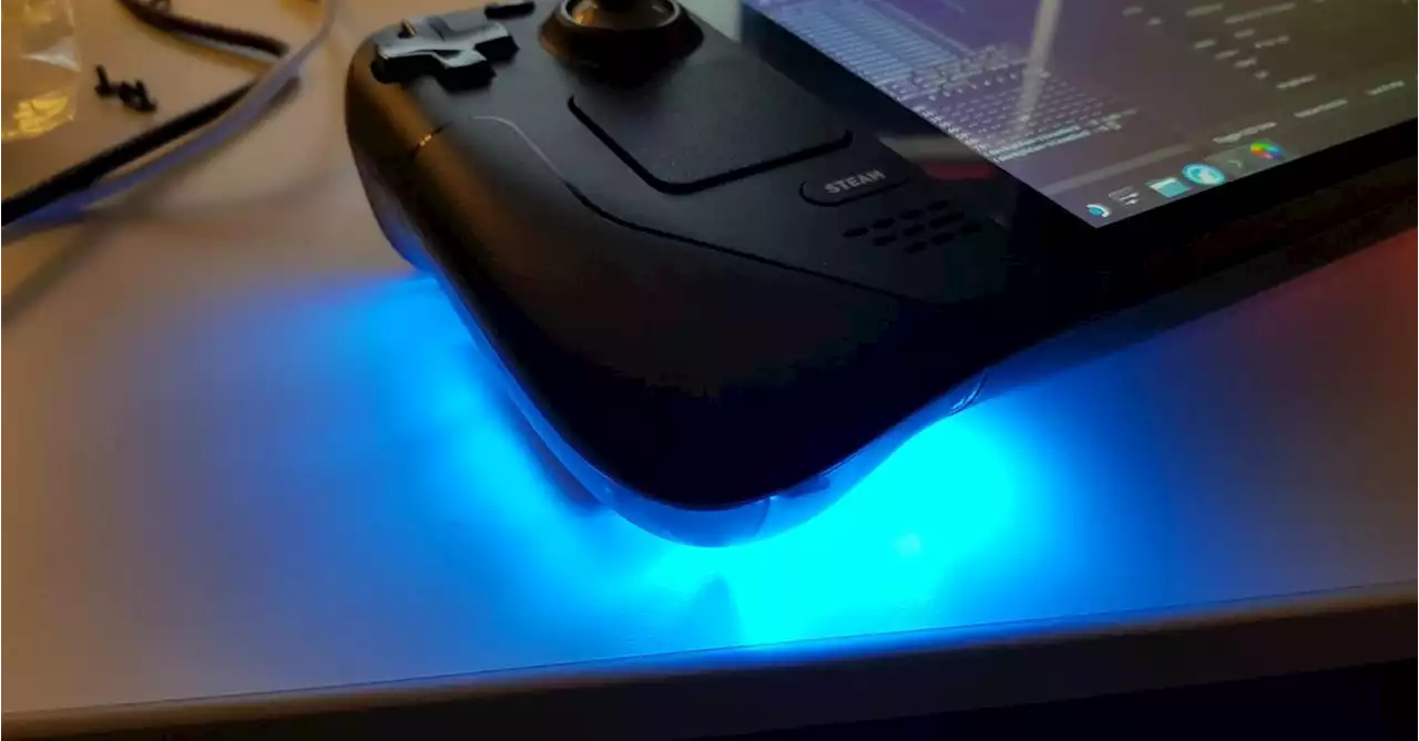 Don’t attempt this RGB Steam Deck mod just yet