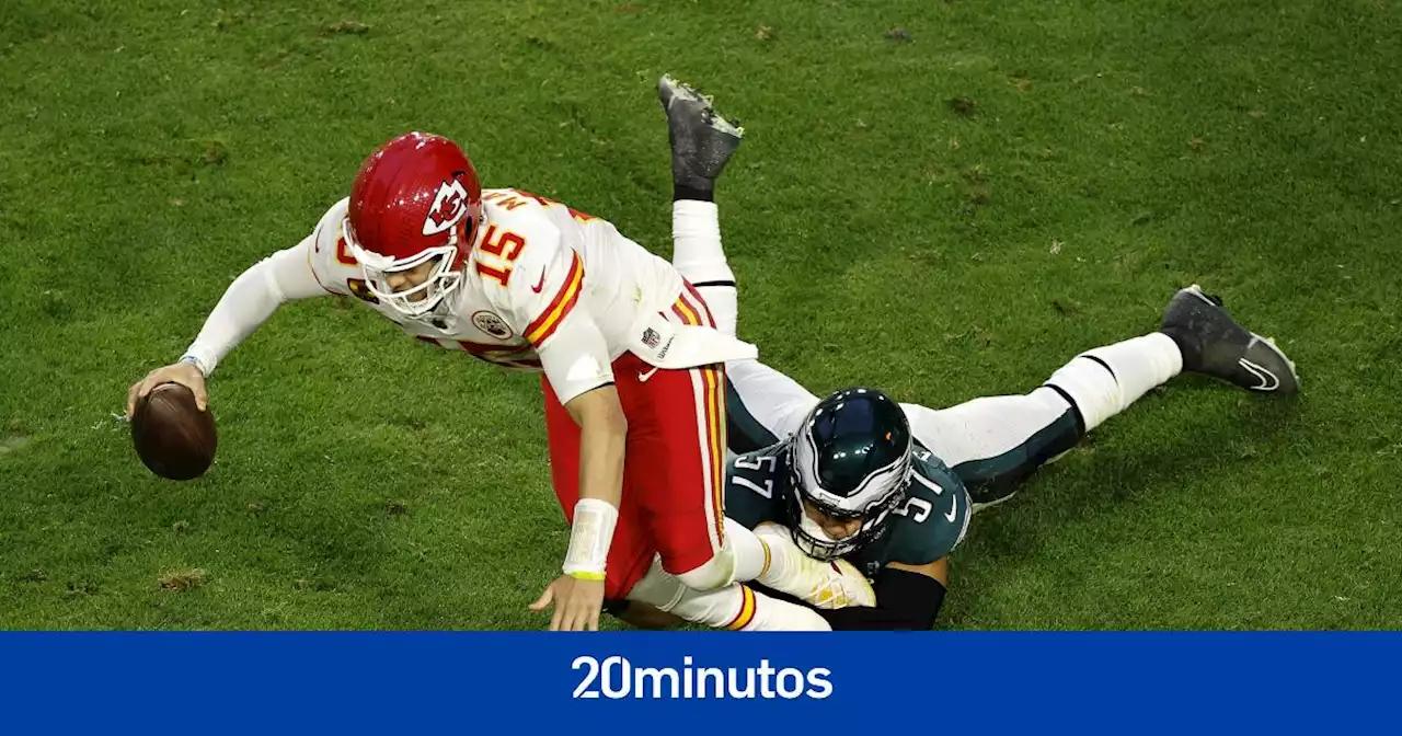 Otra gran noche de Patrick Mahomes: supera una lesión de tobillo para agigantar su leyenda en la Super Bowl