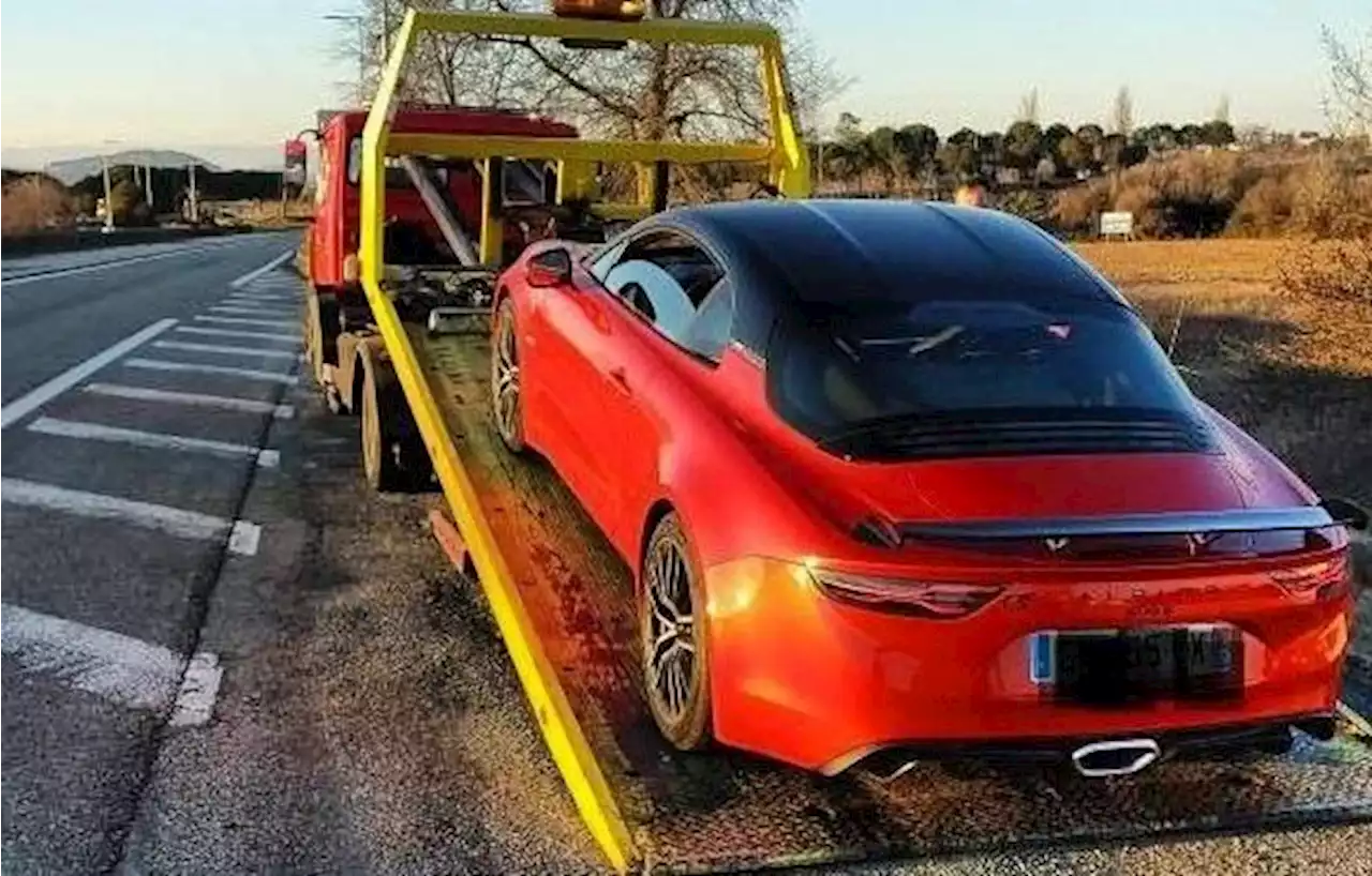 Le conducteur d’une Alpine contrôlé à 212 km/h sur une route nationale