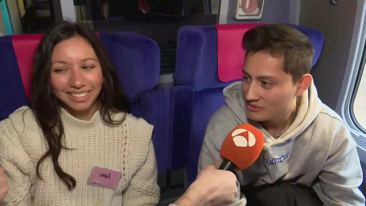 Así es el tren del amor, con citas a bordo por San Valentín a 300 kilómetros por hora