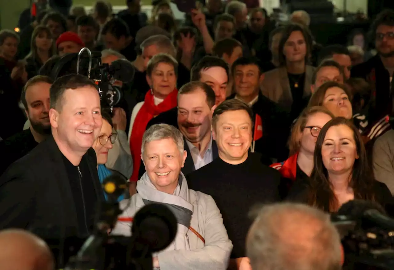 Berlin: Die Linke feiert ihre Stimmenverluste als Sieg