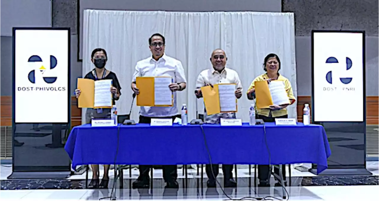 PNRI, Phivolcs to boost R&D to address risk reduction through nuclear science | Allan Mauro V. Marfal / S&T News Services