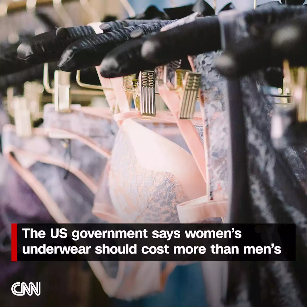 The US government says women's underwear should cost more than men's | CNN Business