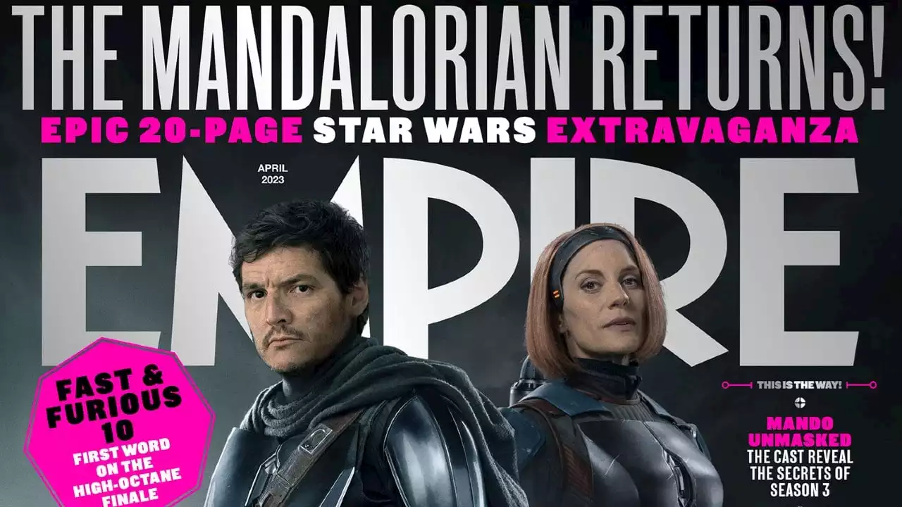 The Mandalorian 3: Pedro Pascal senza elmo sulla copertina di Empire è un indizio sulla trama della terza stagione?