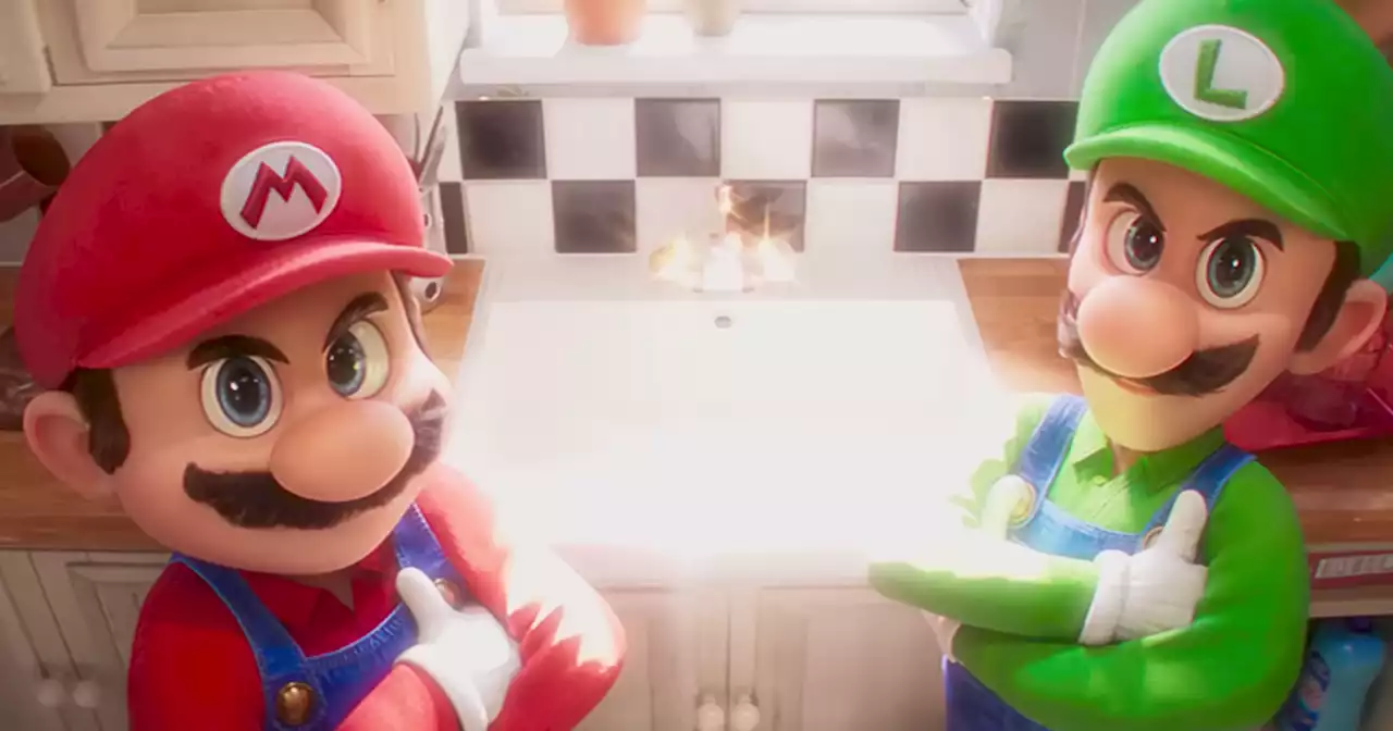 The Super Mario Bros. Movie Gets Meta Plumbing Commercial & Website