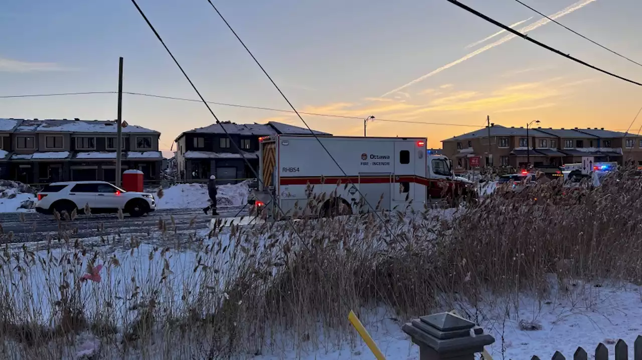 Gas leak explosion takes out homes under construction in east Ottawa