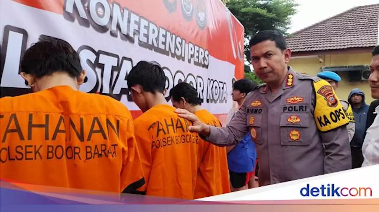 Polisi Tangkap Anggota Geng Motor di Bogor Usai Bacok dan Rampas HP Remaja