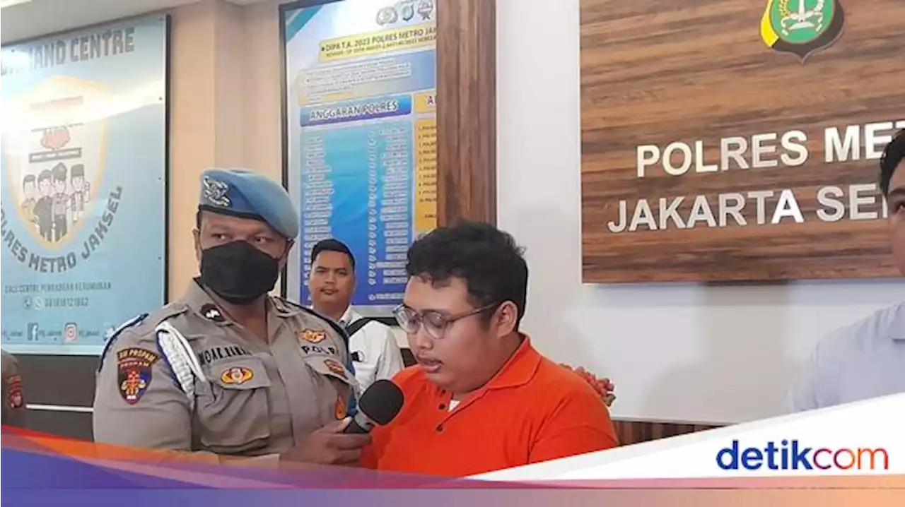 Tampang Giorgio, Sopir Fortuner Tersangka Perusakan Brio di Senopati