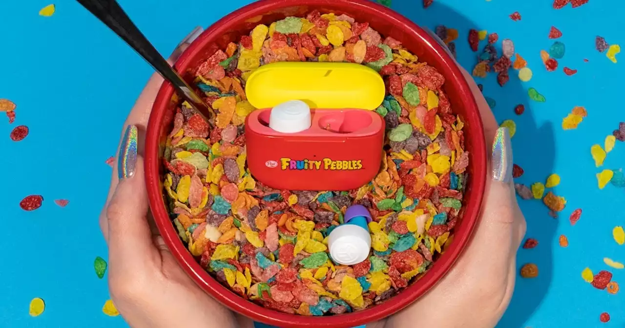 These Fruity Pebbles earbuds are a Flintstones fan's dream | Digital Trends