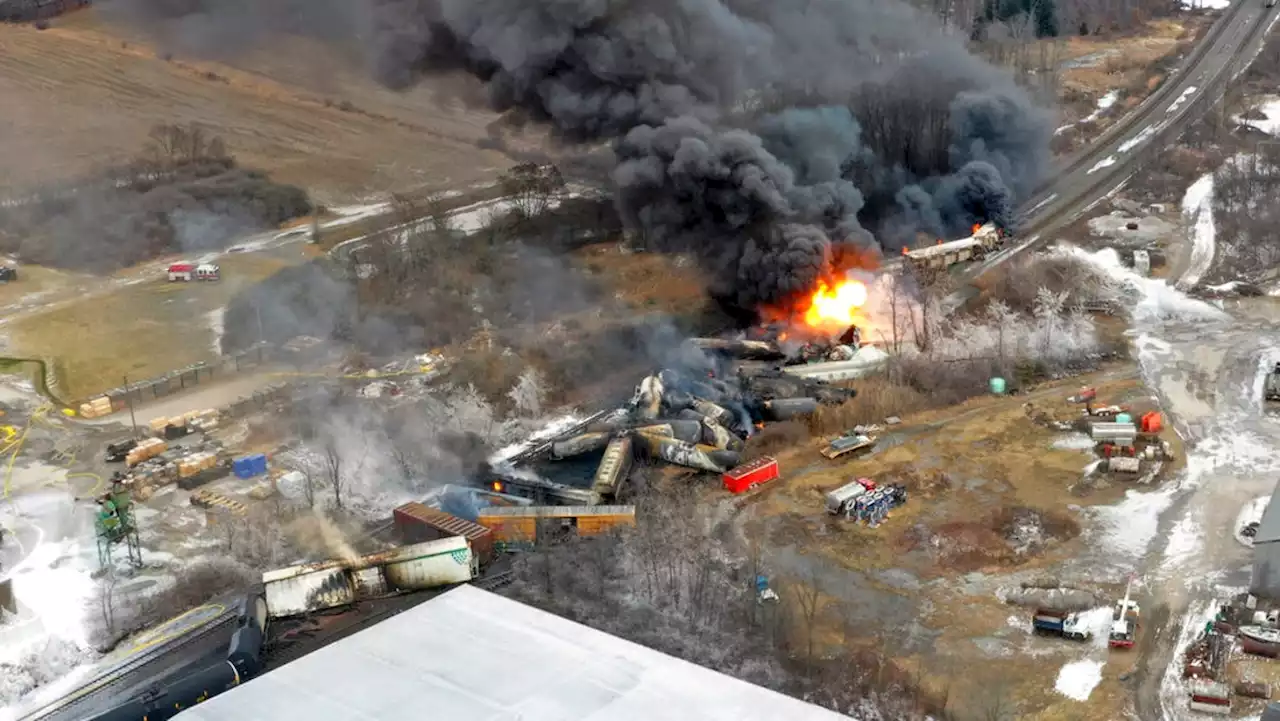 Train derailment: East Palestine Ohio residents file lawsuit seeking medical testing