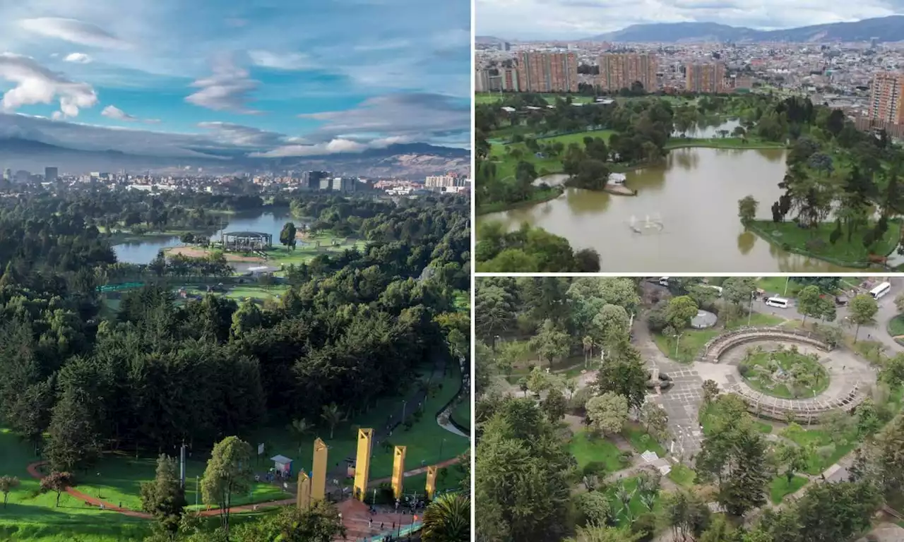 Los parques más importantes de Bogotá; el de Los Novios está en la lista