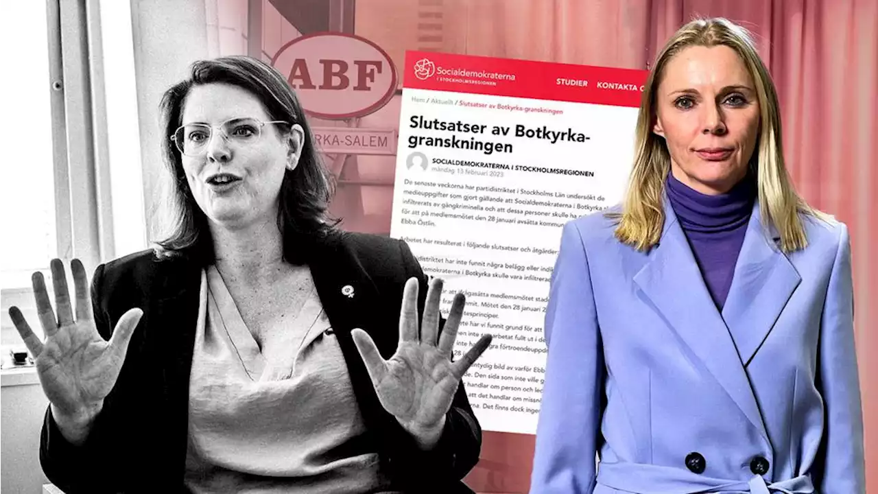 Socialdemokraterna: Inga indikationer på infiltration i Botkyrka