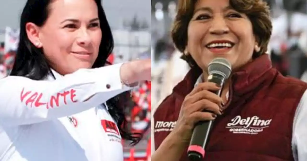 Cierre precampañas: Delfina Gómez y Alejandra del Moral miden fuerzas en Texcoco