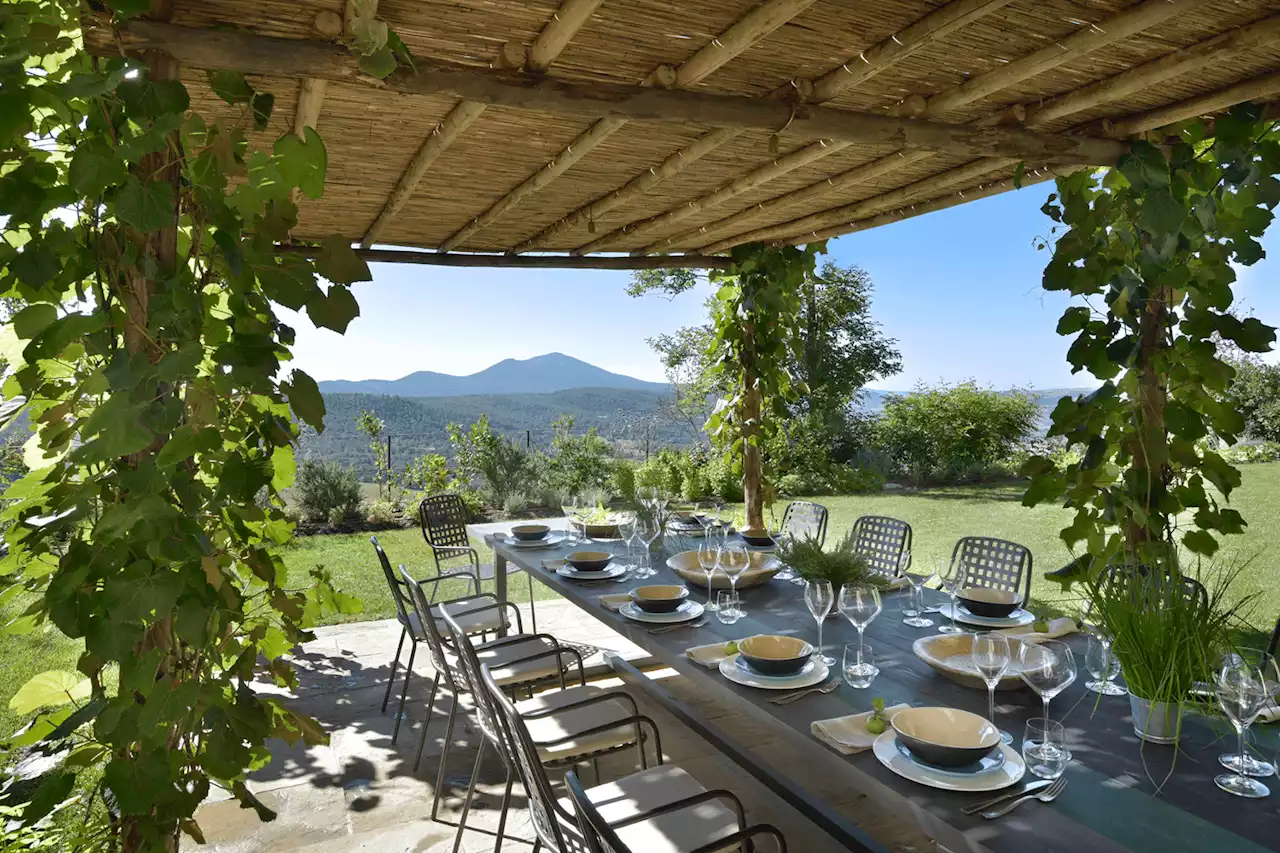 A Once-Abandoned Tuscan Village Is Now a Breathtaking Hotel with a Cooking School and Panoramic Dining