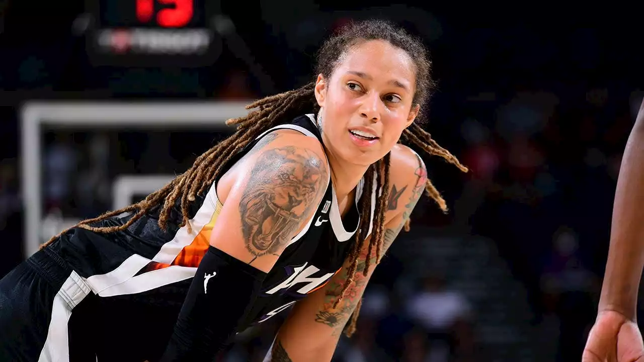 Brittney Griner, wife don Eagles jerseys at Super Bowl