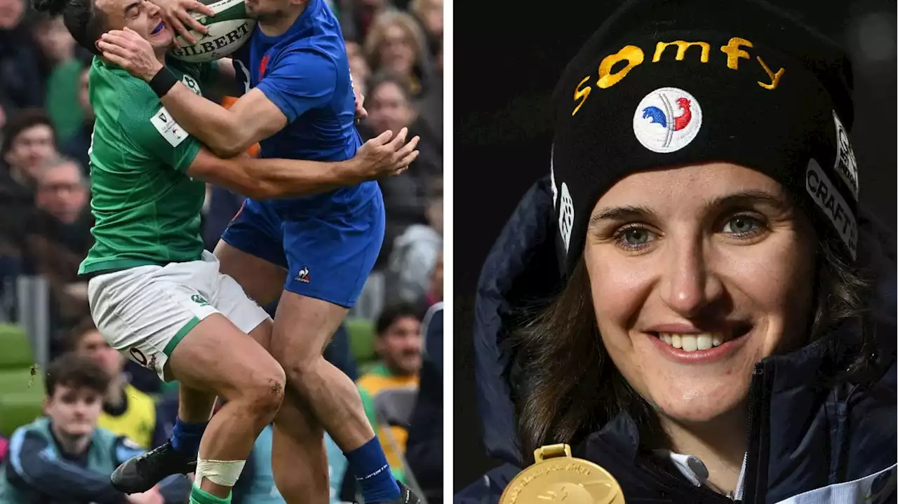 Fin de série pour le XV de France, l'or de Julia Simon, les galères du PSG... Ce qu'il faut retenir du week-end sport