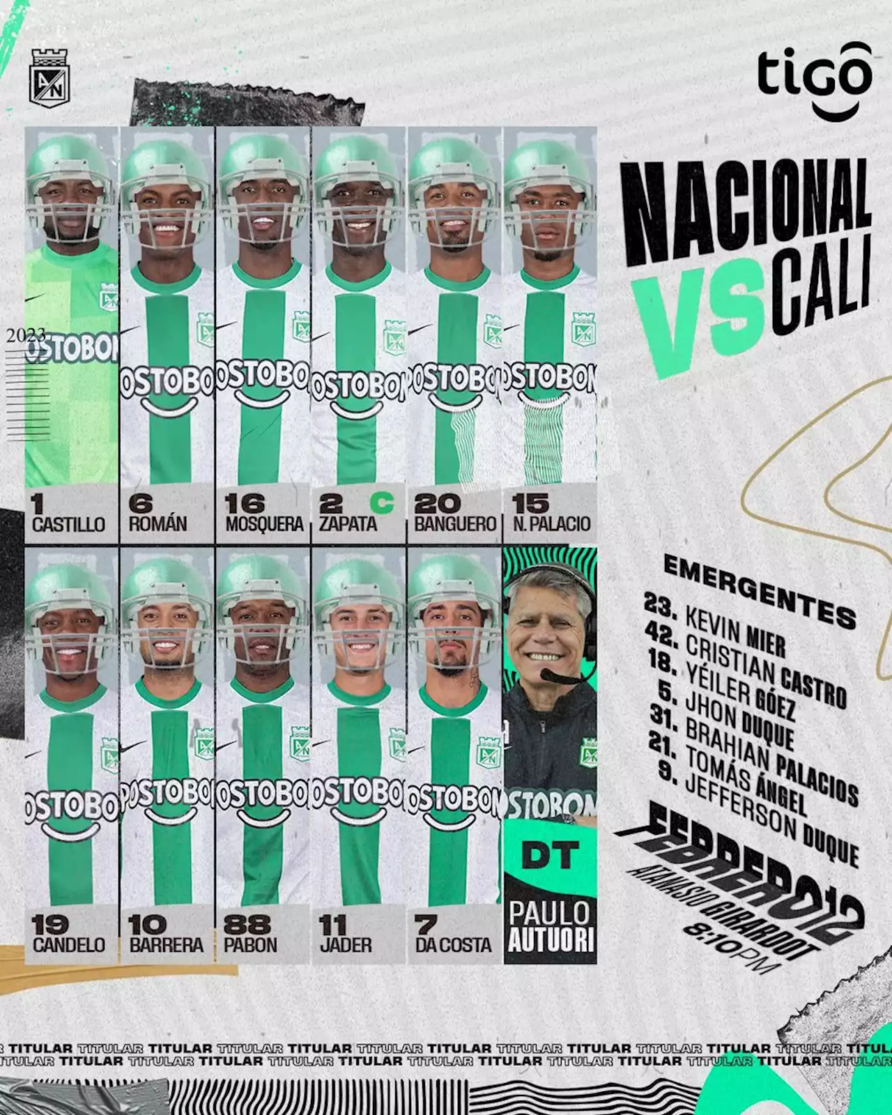 Nacional vs Cali EN VIVO: duelo de necesitados en Liga