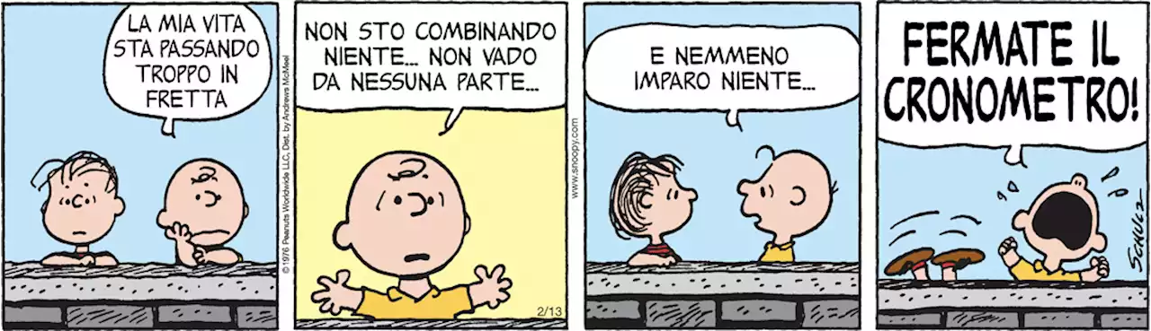 Peanuts 2023 febbraio 13 - Il Post