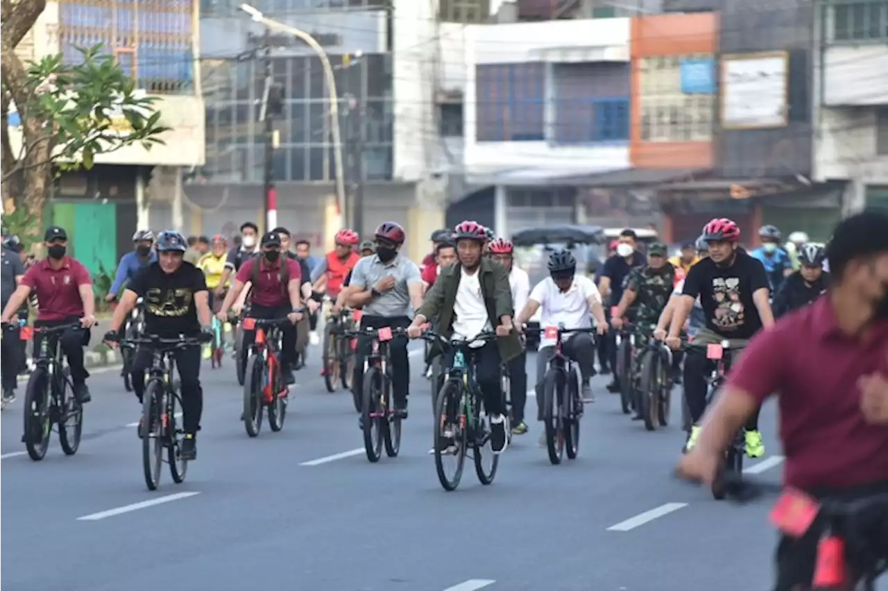 Puji Penataan Lapangan Merdeka dan Kota Tua Kesawan, Jokowi: Bakal Ada Perubahan Besar