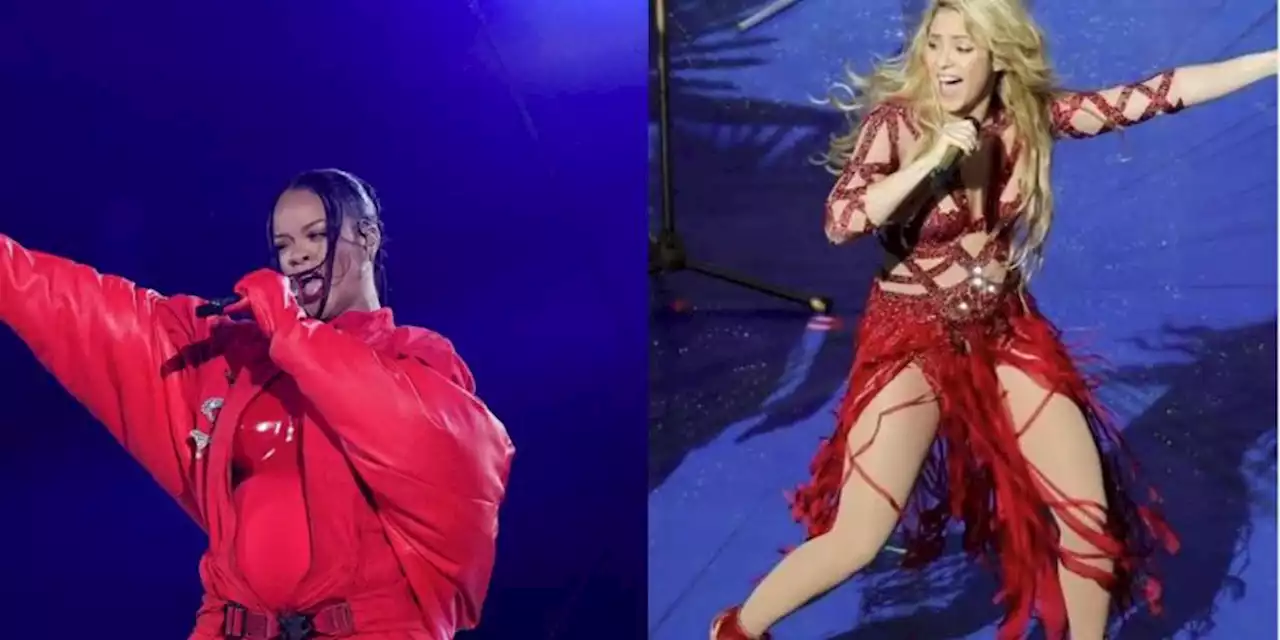 Super Bowl 2023: Rihanna contra Shakira, comparan sus bailes embarazadas (VIDEOS)