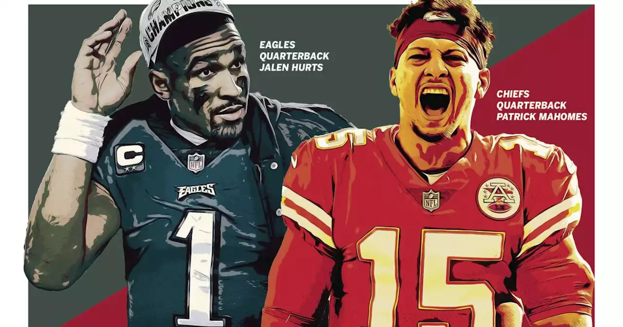 'A monumental moment': Jalen Hurts and Patrick Mahomes set to make Super Bowl history