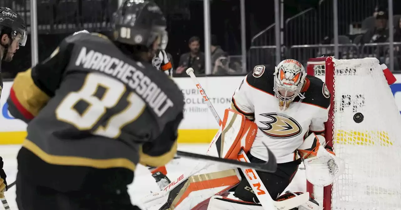 Ducks implode in third period of blowout loss to Golden Knights