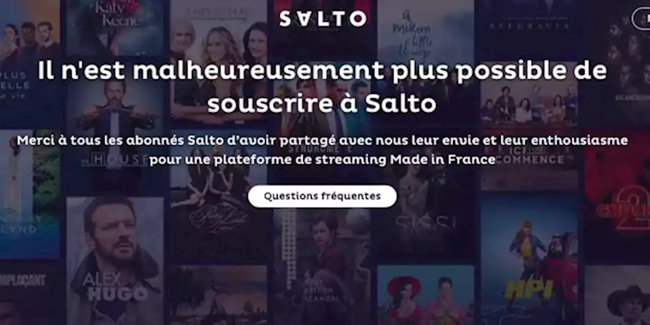 Salto : le clap de fin paraît proche