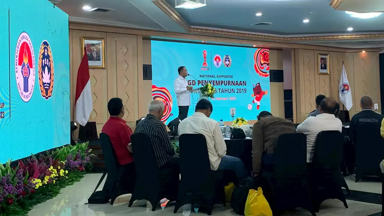 PSSI Minim Peran, Menpora Ungkap Alasan Perlunya Penyempurnaan Inpres No 3 Tahun 2019