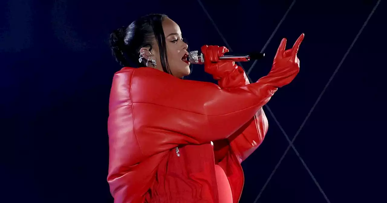 Rihanna reveals pregnancy during Super Bowl 2023 half time show