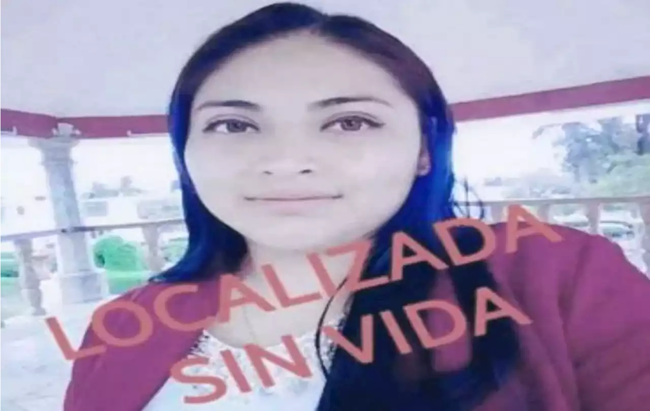 Encuentran muerta a Rosa María, joven desaparecida en Puebla