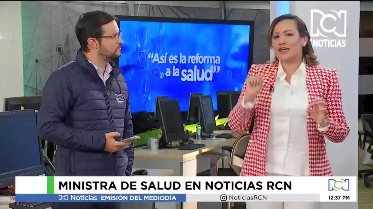 Ministra Carolina Corcho explicó puntos claves de la reforma a la salud