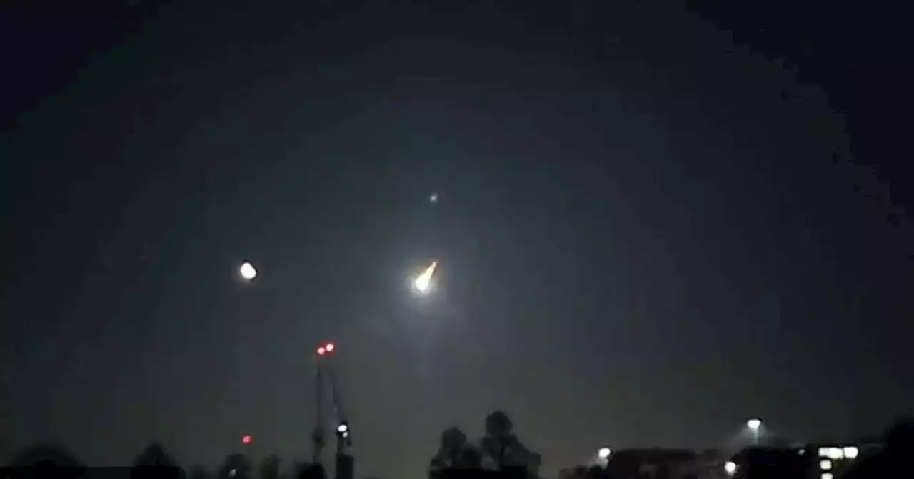 Asteroid explodes over English Channel in rarely seen 'airburst'