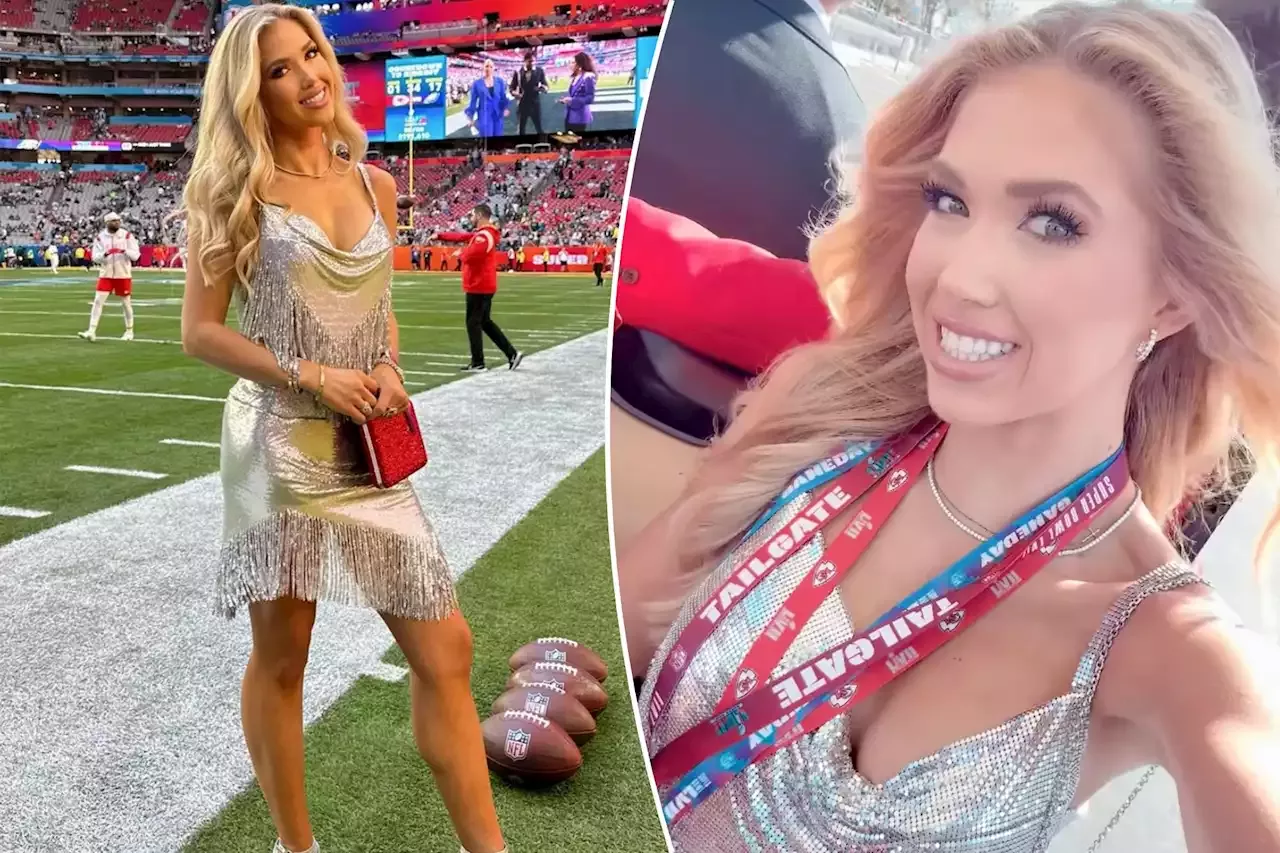 Chiefs Owner's Daughter Gracie Hunt Nods Sensual Glamour at Super Bowl – WWD
