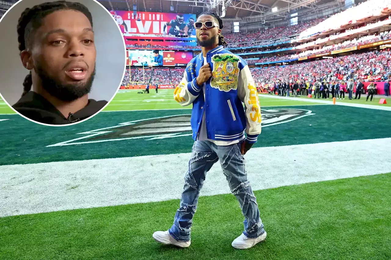 Damar Hamlin makes appearance on the field at Super Bowl 2023 in Phoenix 