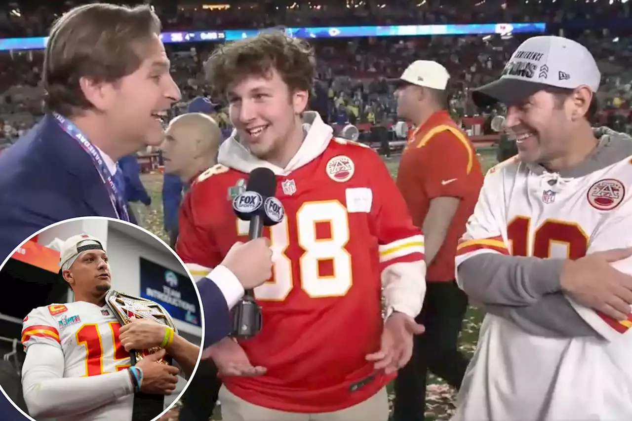 Paul Rudd’s son wants to thank Patrick Mahomes ‘for existing’