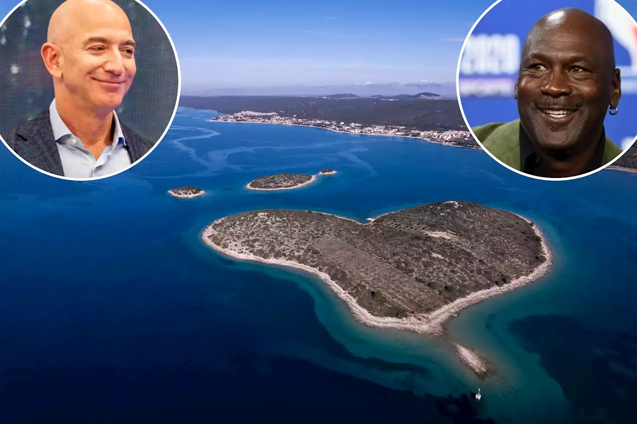 Private ‘Island of Love’ where Jeff Bezos and Michael Jordan party lists for sale