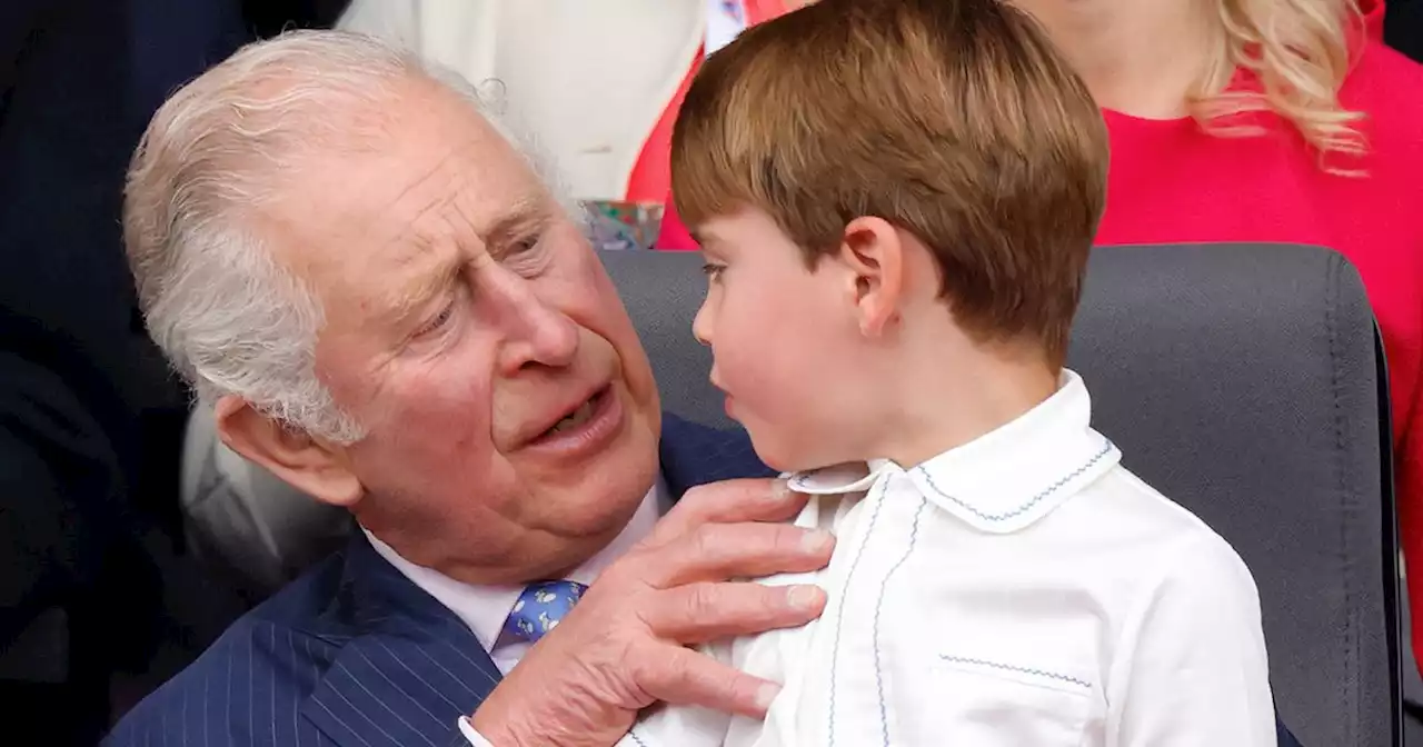 Charles 'dotes' on all his grandchildren but Louis brings out his 'fun' side